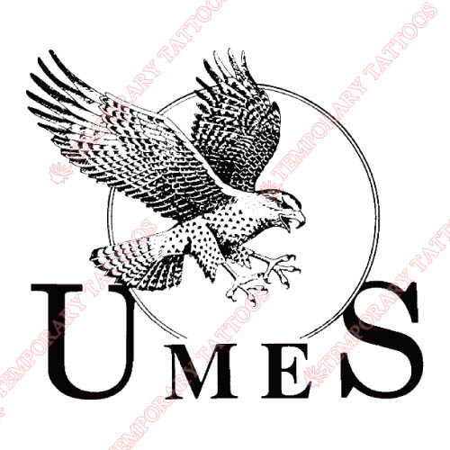 Maryland Eastern Shore Hawks Customize Temporary Tattoos Stickers NO.4983